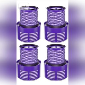 VEVA 4 Premium Vacuum HEPA Filters Set Compatible with Dyson Cyclone V10, SV12,